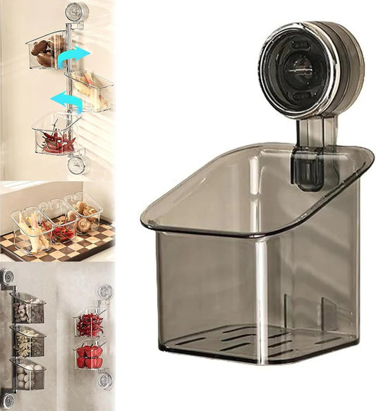 🔥Suction Cup Rotating Organiser